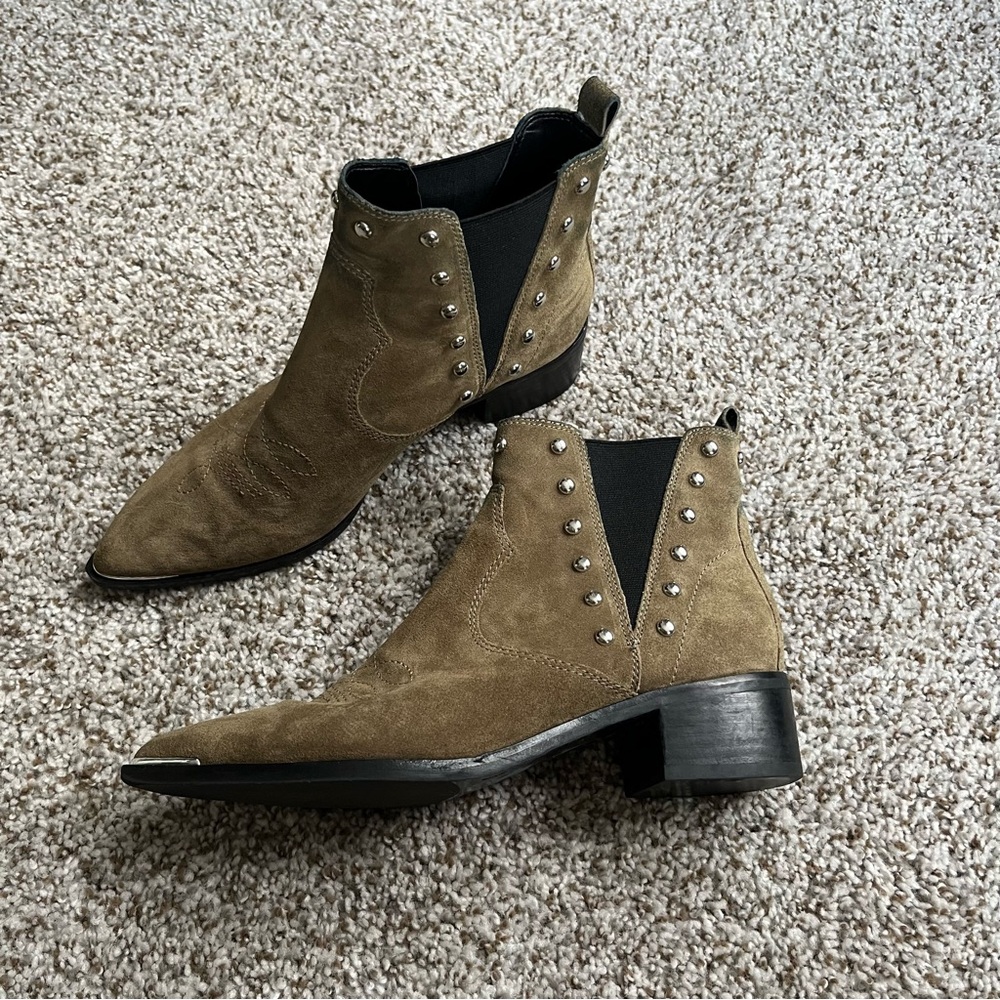 Marc Fisher Olive Green Boots